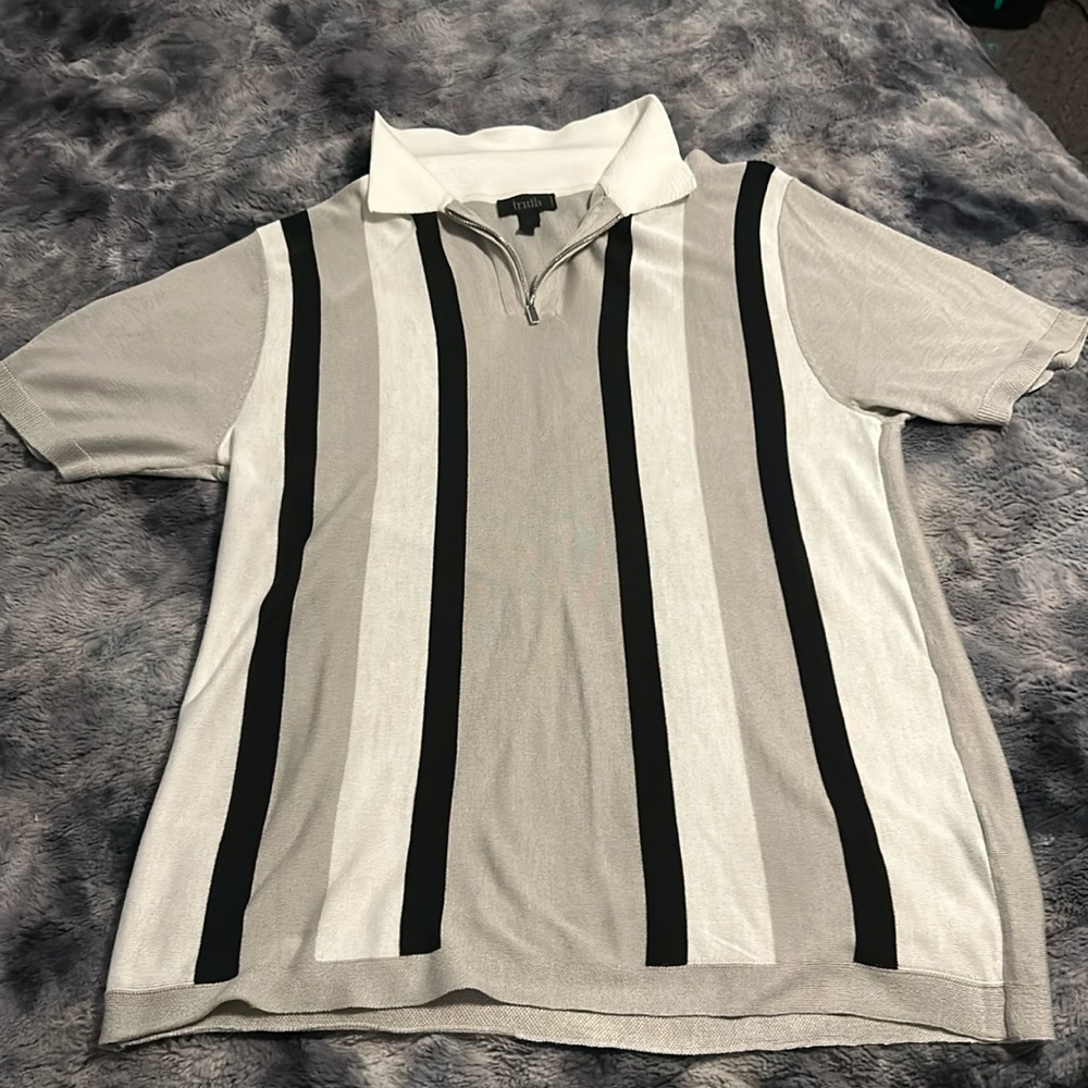 Men’s stripped dress T shirt